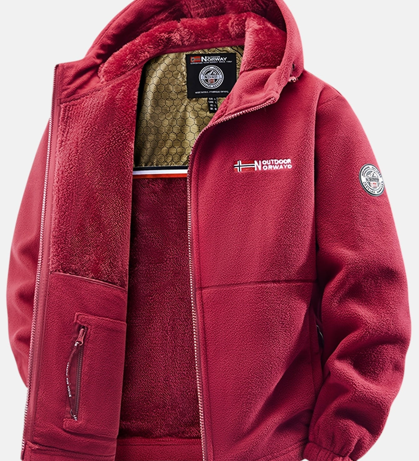 LUIS | VESTE D'HIVER THERMIQUE EN POLAIRE