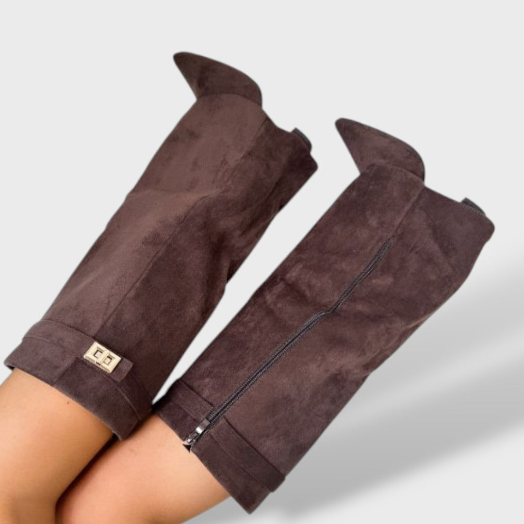 Bottes cowboy Cristela femme hauteur genou