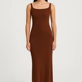 Robe Femme | Longue | Ajustée | ligne épurée pour Mi-Saison