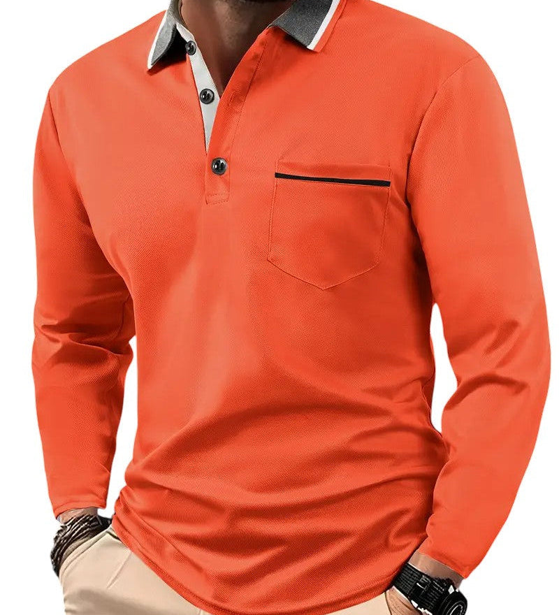 Larsen™ | Polo classique à manches longues