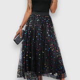 Jupe à Pois Colorée Claire