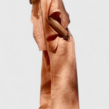 Ensemble Casual d'Été en Coton-Lin Adesua