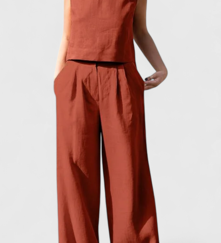 Ensemble Vintage Sans Manches Yvanne