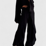 Ensemble Fluide Elsie avec Kimono et Pantalon Croisé