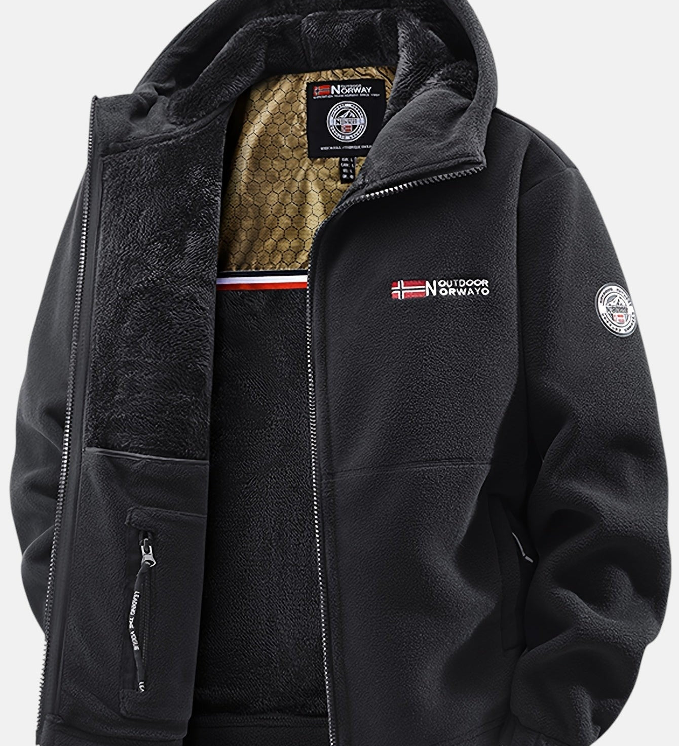 LUIS | VESTE D'HIVER THERMIQUE EN POLAIRE