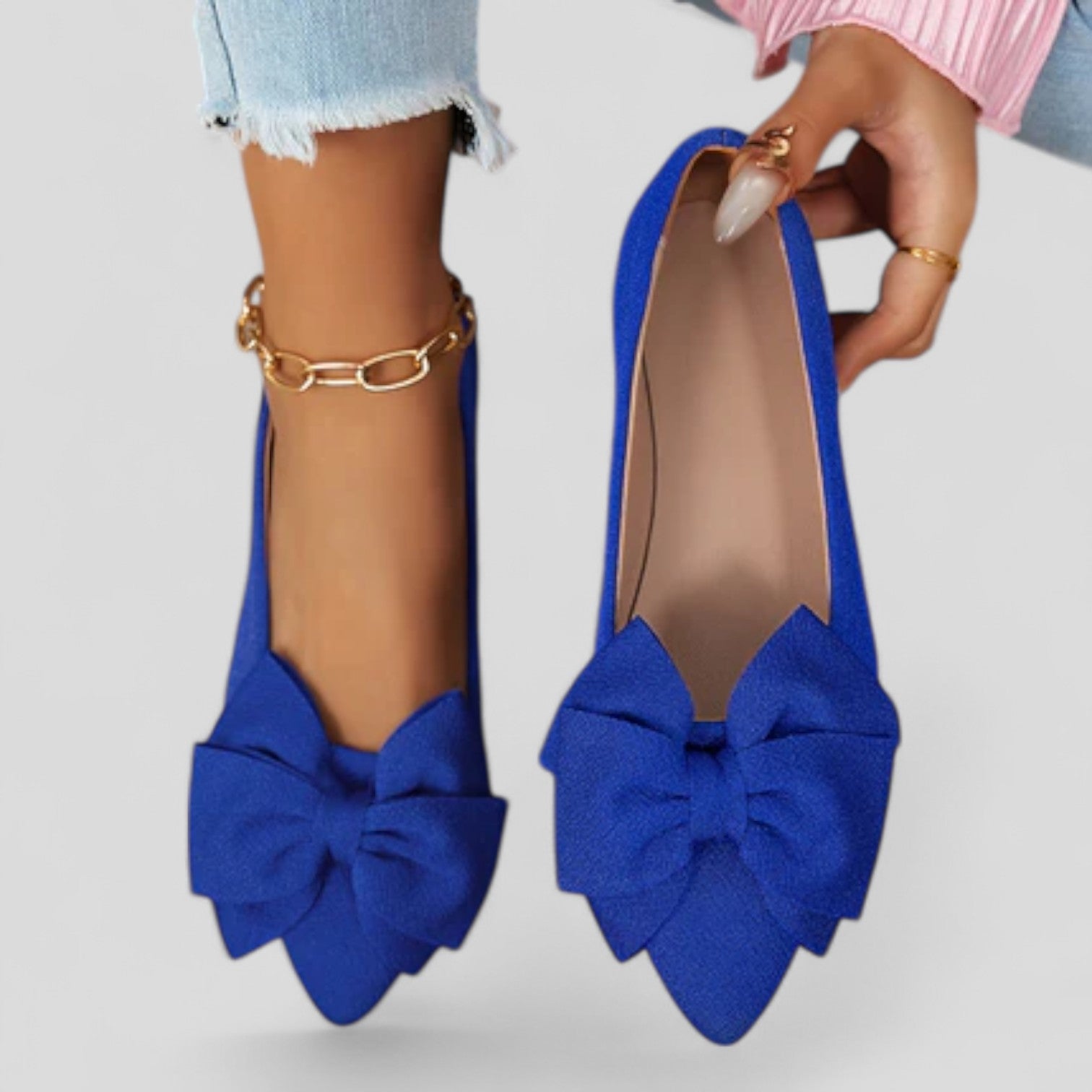 Esmelina | Ballerines avec nœud