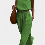 Portia Ensemble en Coton et Lin avec Ouverture Latérale