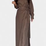 Ensemble Décontracté Marisol avec Chemise Ample et Pantalon Jupe