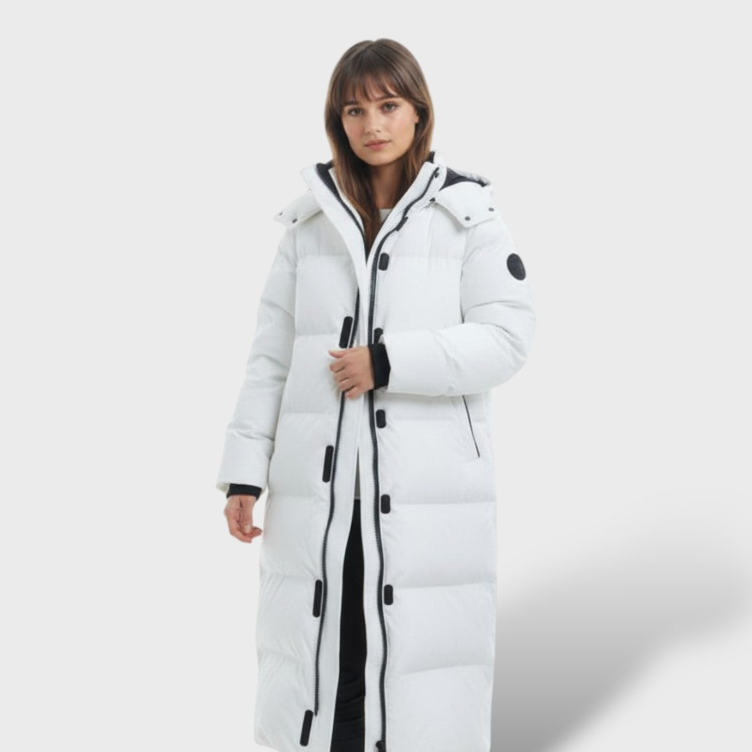 Manteau Long Imperméable d'Hiver pour Femme