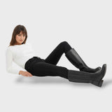 Bottes Hautes Élégantes avec Semelle Structurée