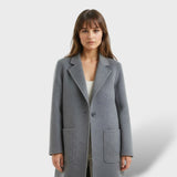Manteau en Laine Style Coréen Femme