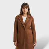 Manteau en Laine Style Coréen Femme