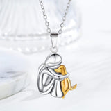 Collier de la chance avec motif de chien