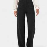 Pantalons Droits Taille Haute et Élastiques Nova