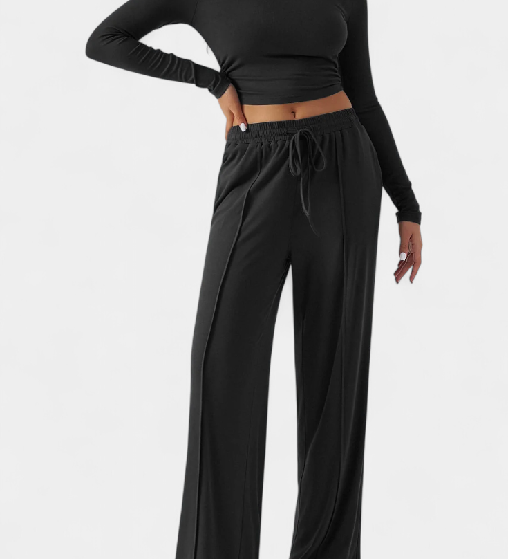 Ensemble Celaena de 2 Pièces avec Décolleté Rond