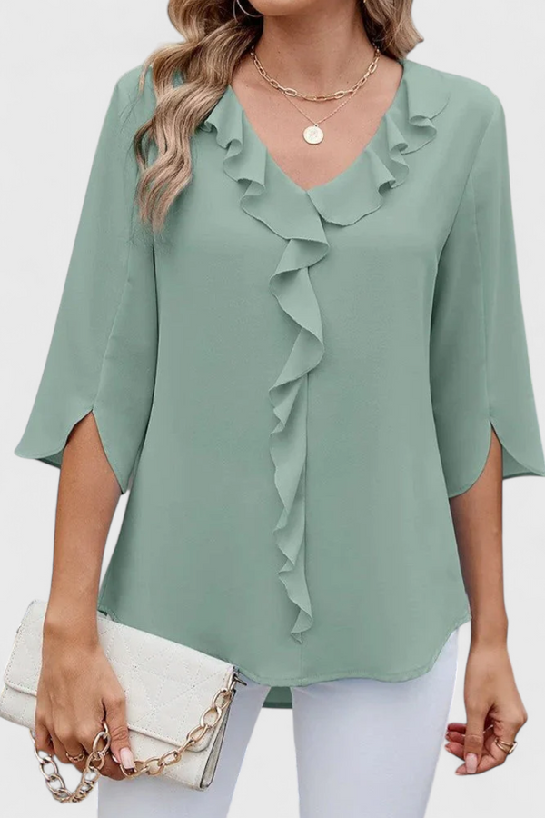 Annemiek | Blouse Décontractée avec Coupe Ample et Style Sophistiqué