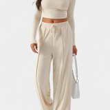 Ensemble Celaena de 2 Pièces avec Décolleté Rond