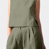 Ensemble Vintage Sans Manches Yvanne