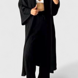 Ensemble Décontracté Caspian en Deux Pièces avec Kimono Long