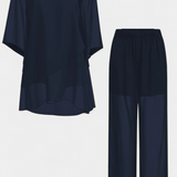 Kitty Ensemble de Deux Pièces avec Épaules Dégagées et Silhouette Fluide