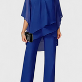 Kitty Ensemble de Deux Pièces avec Épaules Dégagées et Silhouette Fluide
