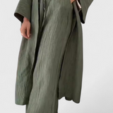 Ensemble Décontracté Caspian en Deux Pièces avec Kimono Long