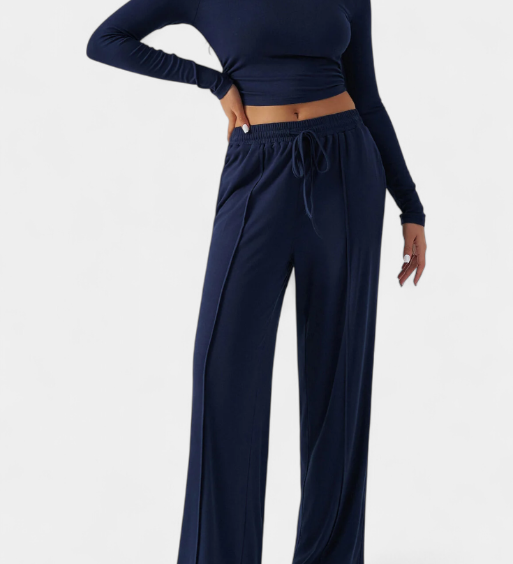 Ensemble Celaena de 2 Pièces avec Décolleté Rond