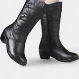 Bottines Hadley avec Fermeture Éclair et Semelle Matelassée