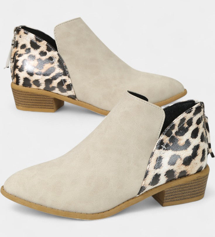 Bottes Orthopédiques Janicee avec Imprimé Léopard