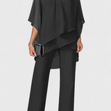 Kitty Ensemble de Deux Pièces avec Épaules Dégagées et Silhouette Fluide