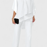 Kitty Ensemble de Deux Pièces avec Épaules Dégagées et Silhouette Fluide