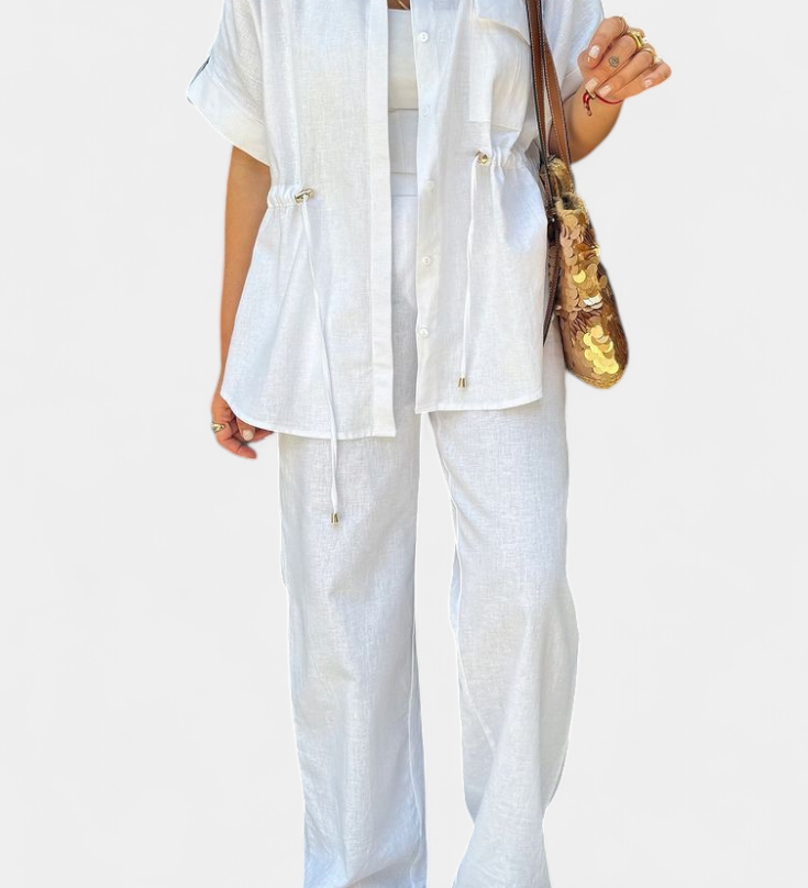 Ensemble Lani Relaxed en Coton et Lin