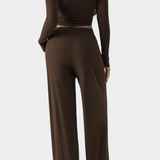 Ensemble Celaena de 2 Pièces avec Décolleté Rond