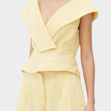 Ensemble Top Asymétrique et Pantalon Palazzo Hayden