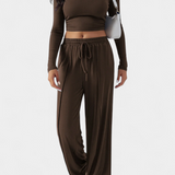 Ensemble Celaena de 2 Pièces avec Décolleté Rond