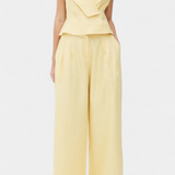 Ensemble Top Asymétrique et Pantalon Palazzo Hayden