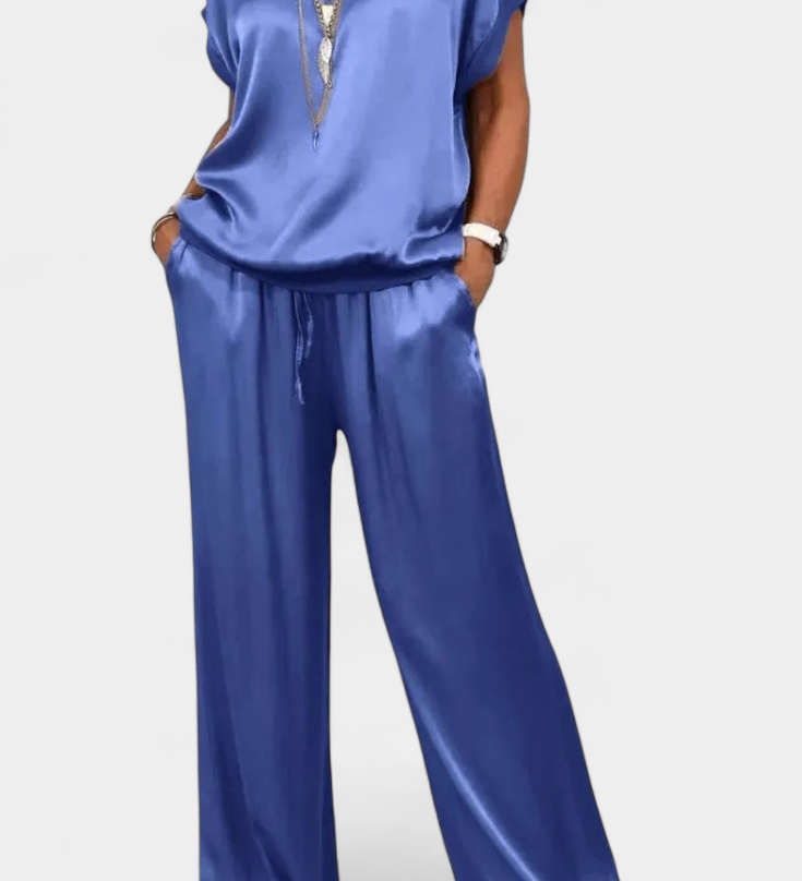 Ensemble de Printemps Blasa en Deux Pièces avec Style Sophistiqué