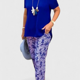 Ensemble Élégant Candelaria en Deux Pièces avec Coupe Structurée