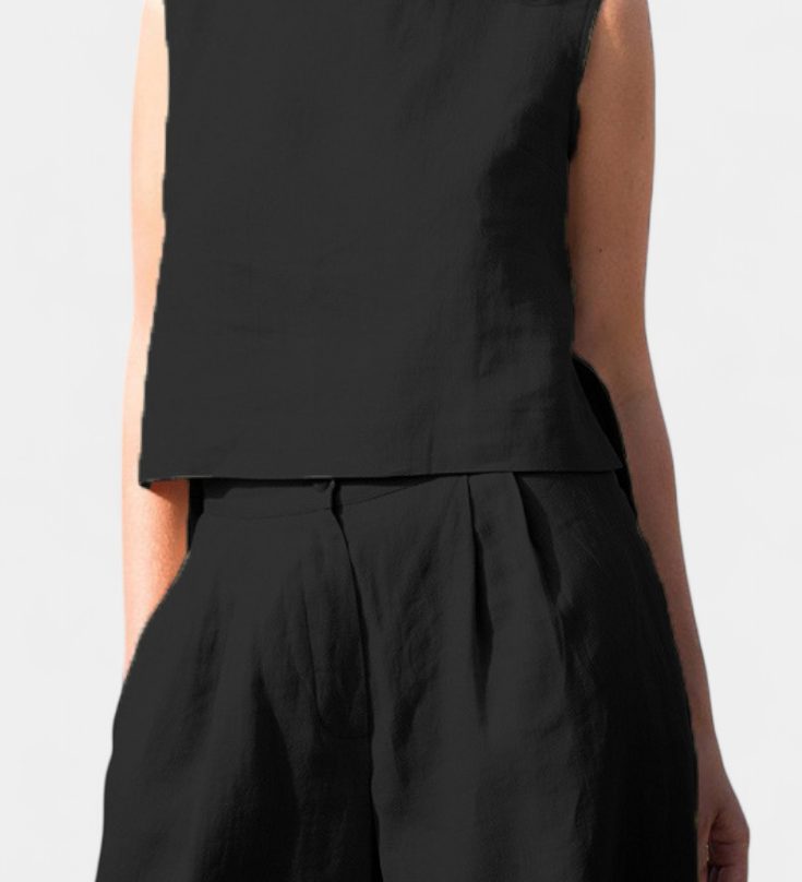 Ensemble Vintage Sans Manches Yvanne