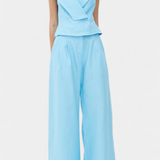 Ensemble Top Asymétrique et Pantalon Palazzo Hayden