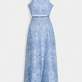 Danitza Ensemble Romantique en Dentelle Florale Découpée