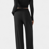 Ensemble Celaena de 2 Pièces avec Décolleté Rond