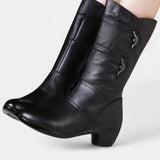 Bottines Hadley avec Fermeture Éclair et Semelle Matelassée