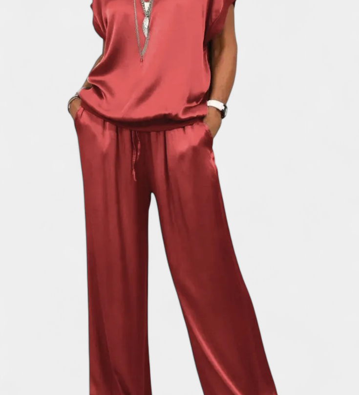 Ensemble de Printemps Blasa en Deux Pièces avec Style Sophistiqué