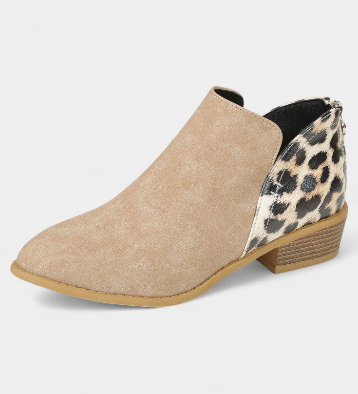 Bottes Orthopédiques Janicee avec Imprimé Léopard