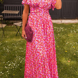 Pauline - Robe longue florale