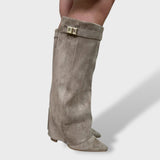 Bottes cowboy Cristela femme hauteur genou