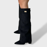 Bottes cowboy Cristela femme hauteur genou