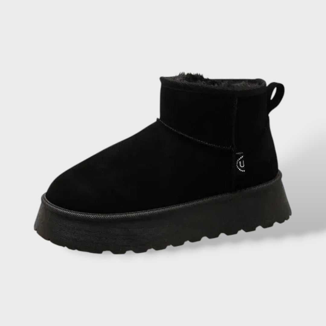 Bottes de Neige Femme Semelle Épaisse