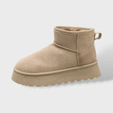 Bottes de Neige Femme Semelle Épaisse